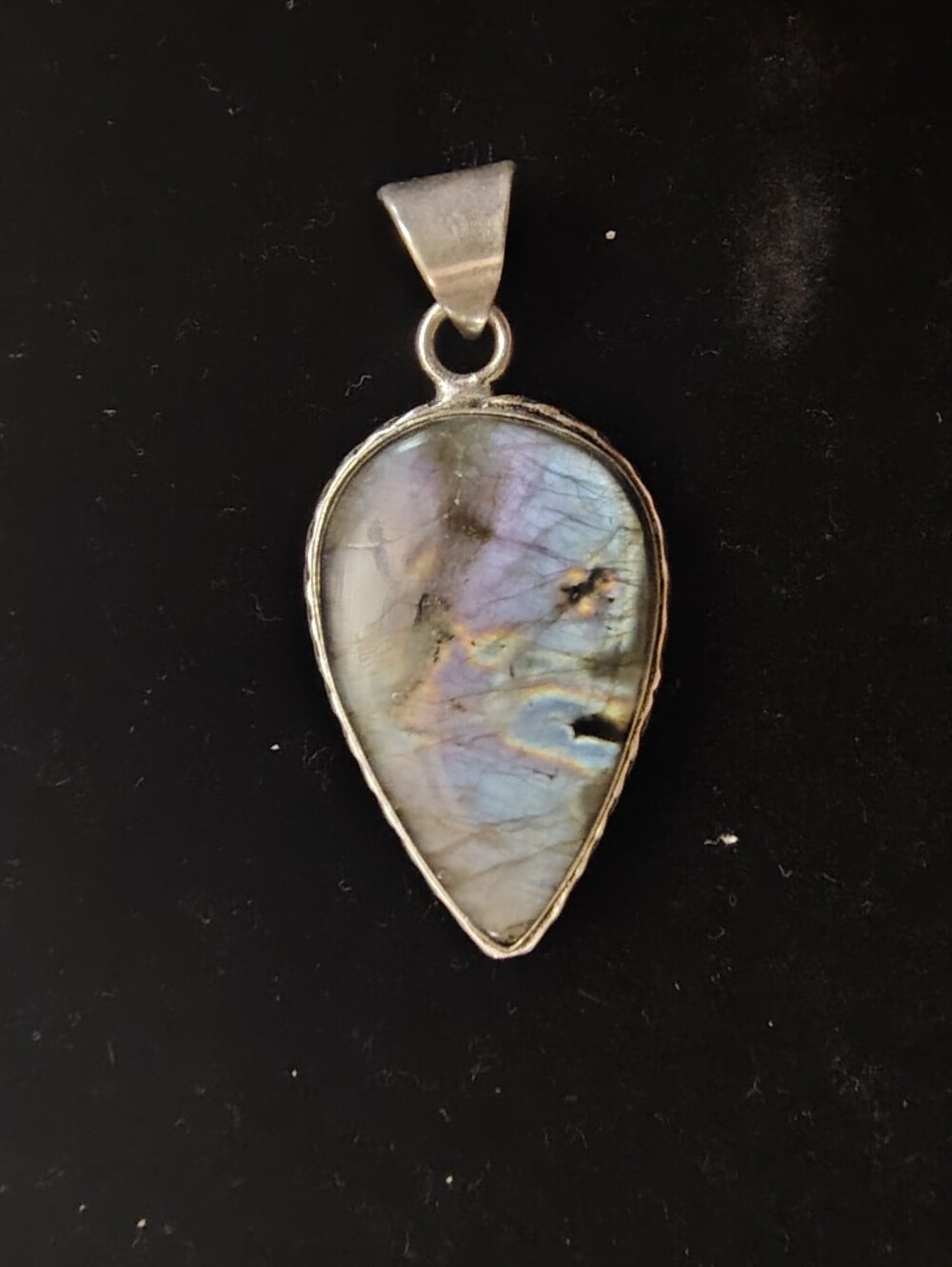 Labradorite Teardrop Pendant